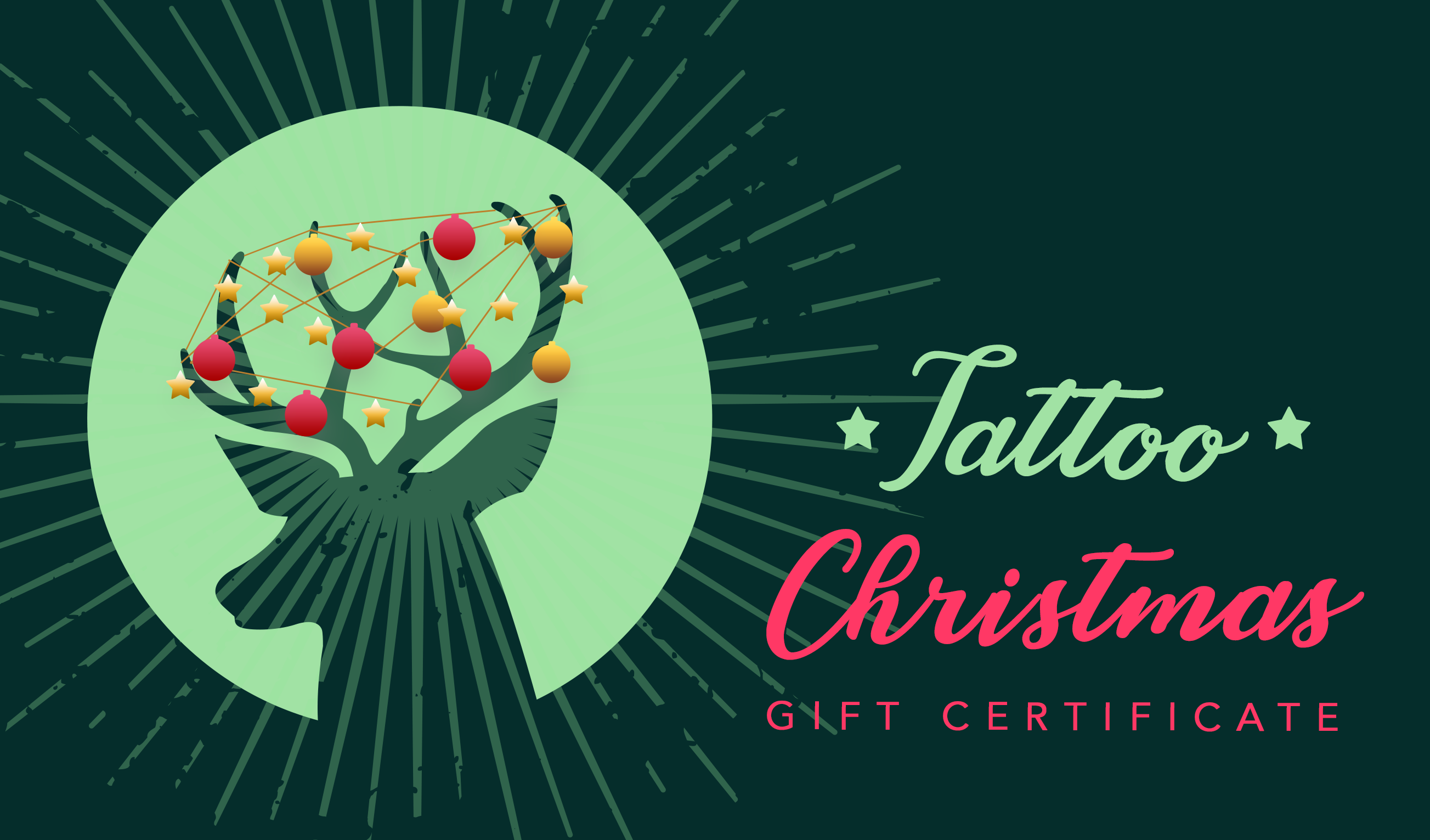 Free Printable Christmas Gift Certificate Templates - 22 With Tattoo Gift Certificate Template