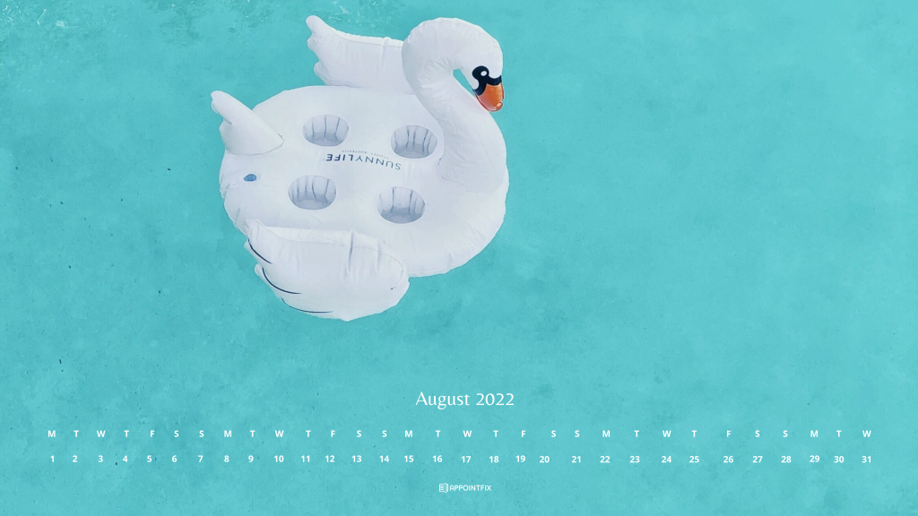 swan-wallpaper-calendar-desktop